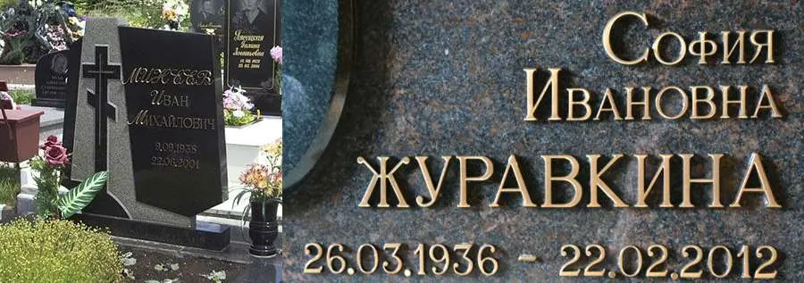 бронзовые буквы