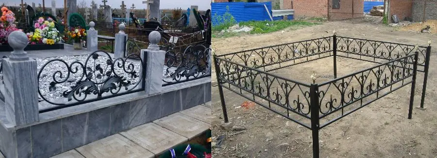 ограда на могилу